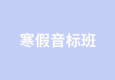 寒假音标班