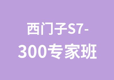 西门子S7-300班 - 深圳宝安PLC培训