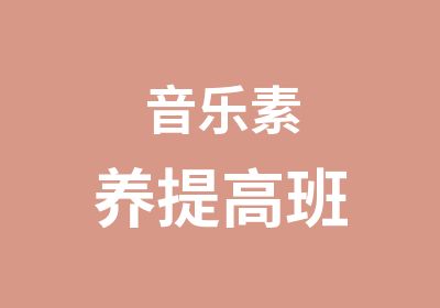 音乐素养