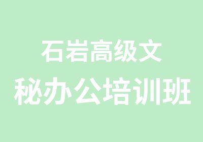 石岩文秘办公培训班