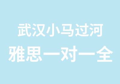 武汉小马过河雅思班