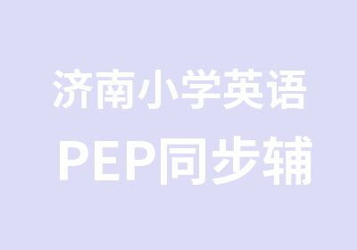 济南小学英语PEP同步辅导班