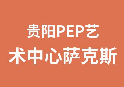 贵阳PEP艺术中心萨克斯培训