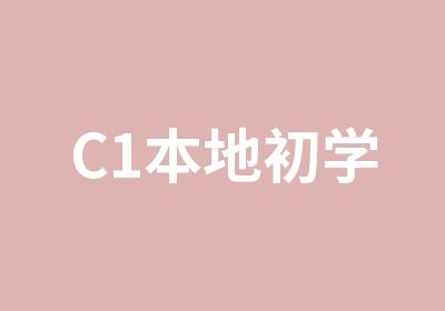 C1本地初学