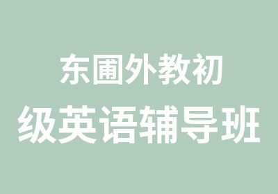 东圃外教初级英语辅导班