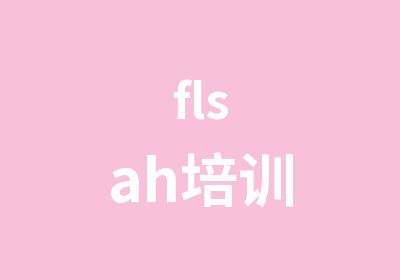 flsah培训