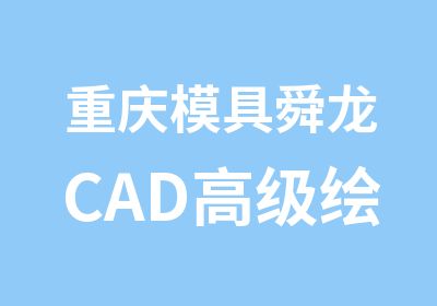 重庆模具舜龙CAD绘图