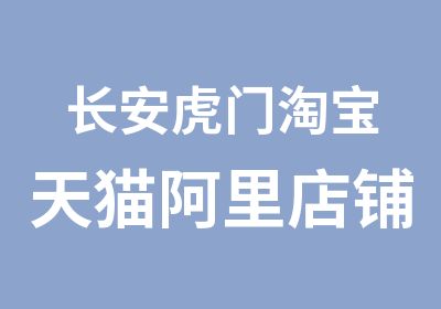 长安虎门天猫阿里店铺运营操作培训班