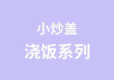 小炒盖浇饭系列