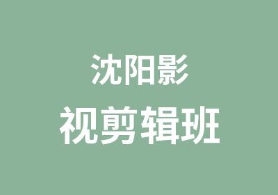 沈阳影视剪辑班