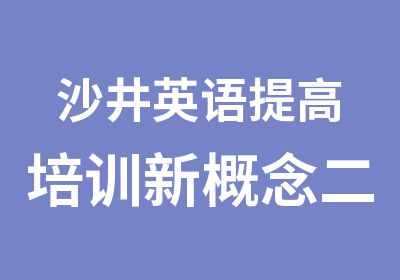 沙井英语提高培训新概念二