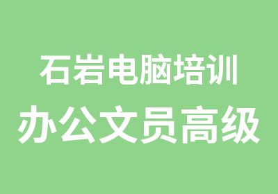 石岩电脑培训办公文员文秘班