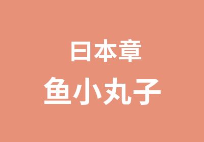 曰本章鱼小丸子