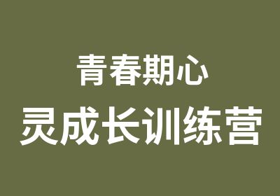 青春期心灵成长训练营