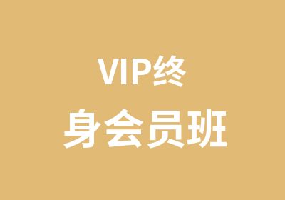 VIP终身会员班