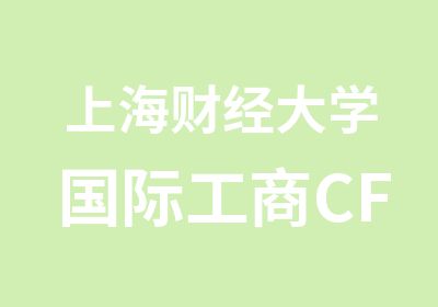 上海财经大学国际工商CFA二级全景周末班招生简章