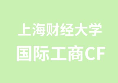 上海财经大学国际工商CFA一级暑期集训营全国招生