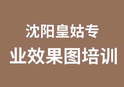 沈阳皇姑专业效果图培训