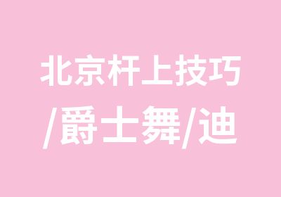 北京杆上技巧/爵士舞/迪厅领舞/表演舞/绸缎舞/椅子舞