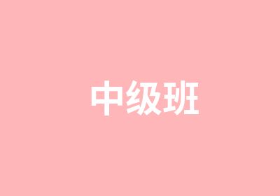 中级班