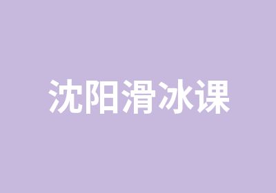 沈阳滑冰课