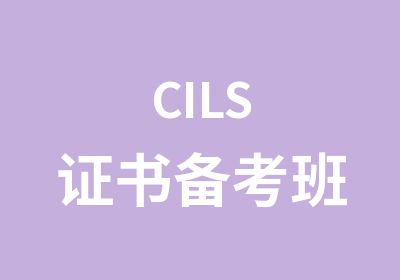 CILS证书备考班
