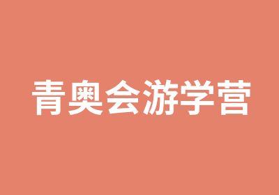 青奥会游学营