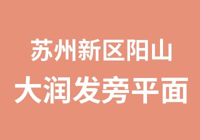 苏州新区阳山大润发旁平面设计培训班火速招