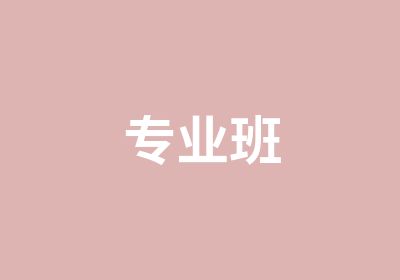 专业班