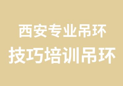 西安专业吊环技巧培训吊环舞蹈培训班