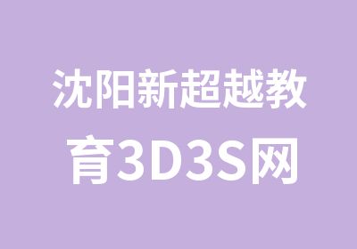 沈阳新超越教育3D3S网架设计培训