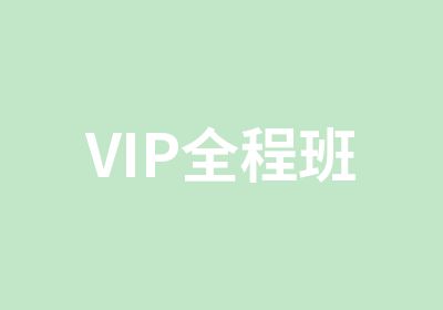 VIP全程班