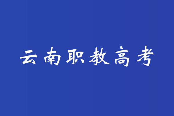 2024年云南三校生职教高考培训班