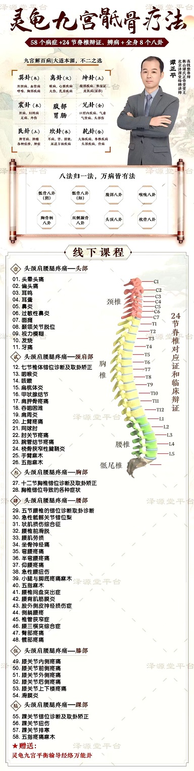 谭正平灵龟骶骨疗法