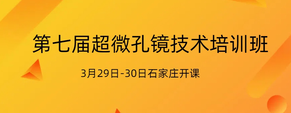 3月29石家庄椎间孔镜技术培训班