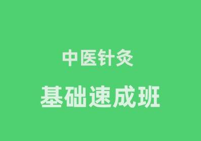 中医针灸基础临床速成班