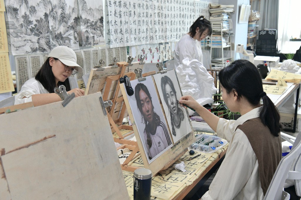 泗縣成人素描減壓班招生