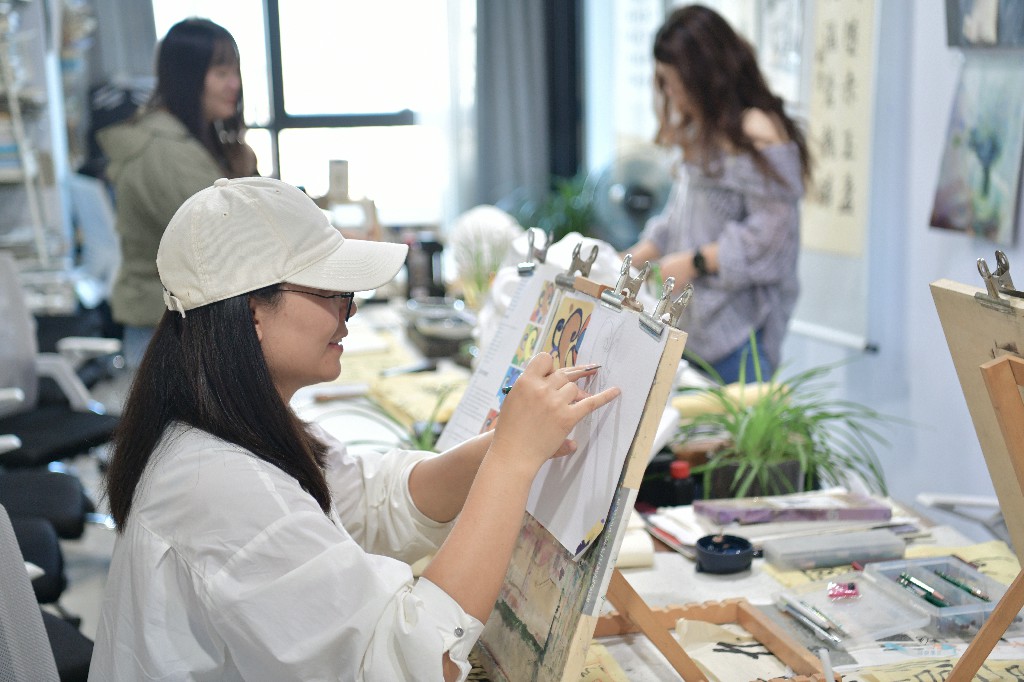 記錄泗縣之美_寫生泗縣素描采風(fēng)班