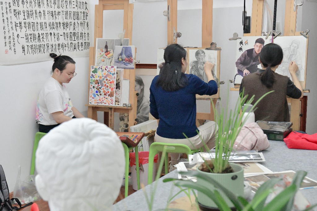 泗縣畫室實用素描技能班招生