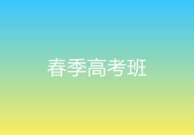 濟南震華春季高考